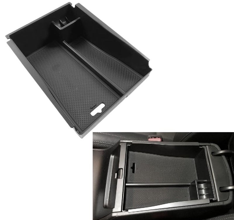Vesul Center Console Armrest Storage Box Compatible with Hyundai Tucson 2016-2021 ABS Tray Insert Organizer Glove Pallet Phone Holder - Image 1